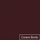 Recamier Diana 185cm Lado Direito Corano Bordô - Amarena Móve