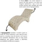 Recamier Divã Espreguiçadeira Para Sala Cliníca Estética Sand