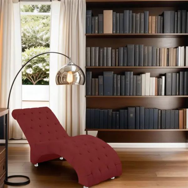 Recamier Divã Espreguiçadeira Para Sala Cliníca Estética Sand