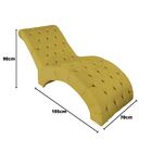 Recamier Divã Espreguiçadeira Sala Cliníca Débora Suede Amare