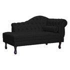 Recamier Divã Larissa Capitonê Lado Esquerdo Corino Cores - D