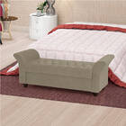 Recamier Divã Morabe P04 160 Cm Suede - Doce Sonho Móveis - B