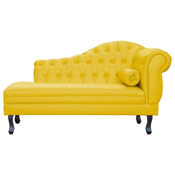 Recamier Divã Namoradeira Larissa Lado Esquerdo Corino Cores