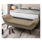 Recamier Divã Odessa P04 140 Cm Suede - Doce Sonho Móveis - B