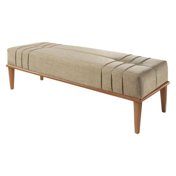 Recamier Em Linho Valentin Agarb Decor Linho Bege