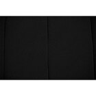 Recamier Estofada Casal King Size Luxo Veludo Preto