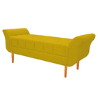 Recamier Estofado Ari 195 Cm King Size Corano Amarelo - Amare