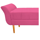 Recamier Estofado Ari 195 Cm King Size Corano Pink - Amarena