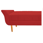 Recamier Estofado Ari 195 Cm King Size Corano Vermelho - Amar