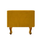 Recamier Félix Queen Size 160cm Suede Mostarda - Amarena Móve