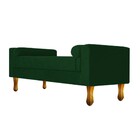 Recamier Félix Queen Size 160cm Suede Verde - Amarena Móveis