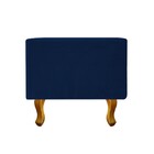 Recamier Félix Solteiro 90cm Suede Azul Marinho - Amarena Móv
