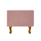 Recamier Félix Solteiro 90cm Suede Rosê - Amarena Móveis
