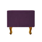 Recamier Félix Solteiro 90cm Suede Roxo - Amarena Móveis