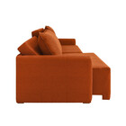 Recamier França 1,3 M Com Base De Madeira Linho - Sofatec