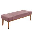 Recamier Gênova Veludo Lilás 160 Cm