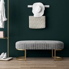 Recamier Glow Veludo Preto- Zahav Estofados