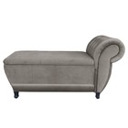 Recamier Goya Veludo - D'rossi - Marrom Rato