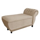 Recamier Goya Veludo - D'rossi - Nude