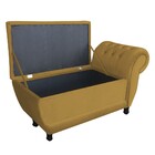 Recamier Goya Veludo - D'rossi - Ouro