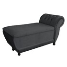 Recamier Goya Veludo M11 - D'rossi - Grafite