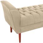 Recamier Grecia 150cm Suede Bege Mpassos