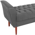 Recamier Grecia 150cm Suede Cinza Escuro MPassos