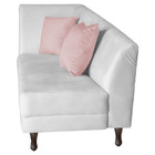 Recamier Heitor 140cm Com Almofada Lado Direito Sintético - B