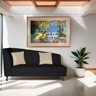 Recamier Heitor 140cm Com Almofada Lado Direito Sintético - P