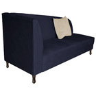 Recamier Heitor 160cm Com Almofada Lado Direito Sintético - A