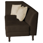 Recamier Heitor 160cm Com Almofada Lado Direito Sintético - M