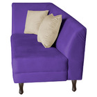 Recamier Heitor 160cm Com Almofada Lado Direito Sintético - R