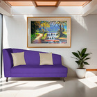 Recamier Heitor 160cm Com Almofada Lado Direito Sintético - R