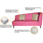 Recamier Heitor 160cm Com Almofada Lado Esquerdo Sintético -