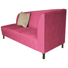 Recamier Heitor 160cm Com Almofada Lado Esquerdo Sintético -