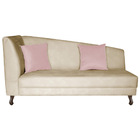 Recamier Heitor 185cm Com Almofada Lado Direito Sintético - B