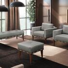 Recamier London Luxo Madeira Maciça