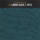 Recamier Luxo Madeira Maciça Eros Azul