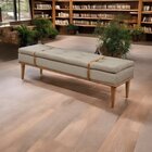 Recamier Luxo Madeira Maciça Londres Bege