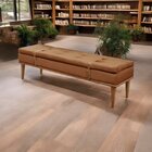 Recamier Luxo Madeira Maciça Londres Caramelo