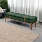 Recamier Luxo Madeira Maciça Londres Verde