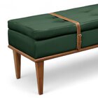 Recamier Luxo Madeira Maciça Londres Verde