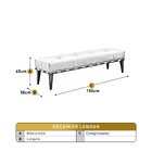 Recamier Luxo Madeira Maciça Valentin Cappuccino