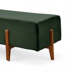 Recamier Luxo Madeira Maciça Zurik Verde