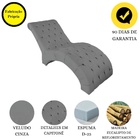 Recamier Maca Estofada Espreguiçadeira Para Sala E Cliníca Es