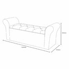 Recamier Miami Em Madeira Eucalipto Rosê