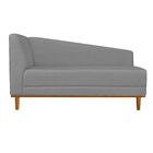 Recamier Monet Composê Corano Preto Com Linho Base De Madeira