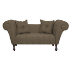 Recamier Namoradeira Divã Dubai Linho Cores - Ds Estofados -