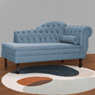 Recamier Namoradeira Larissa Lado Esquerdo Linho Cores - Ds E