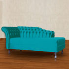 Recamier Namoradeira Stylos Lado Direito Suede Cores - Ds Est